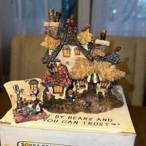 Emily’s Carrot Cottage 19014 / Boyds Bearly-Built Villages With Box MINT